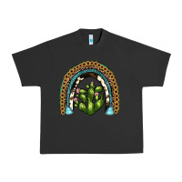 Pigment Black cactus rainbow Urban Heavy Tee - JahusDesignShop