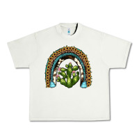 Pistachio cactus rainbow Urban Heavy Tee - JahusDesignShop