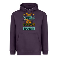 Plum world's best poppi ever Heavyweight Hoodie - Jasminsmagicworld