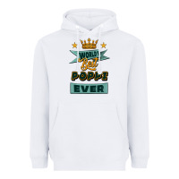 White world's best poppi ever Heavyweight Hoodie - Jasminsmagicworld