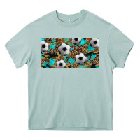 Arona western leopard camouflage turquoise soccer licence plate template Heavy Core Tee - Artiststas