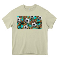 Mossy western leopard camouflage turquoise soccer licence plate template Heavy Core Tee - Artiststas