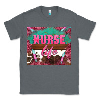 Charcoal Heather western nurse life needle Classic Tee - BarkalooDesign