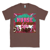 Chestnut western nurse life needle Classic Tee - BarkalooDesign