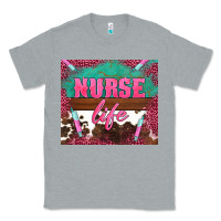 Heather Grey western nurse life needle Classic Tee - BarkalooDesign