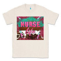 Natural western nurse life needle Classic Tee - BarkalooDesign