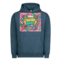 Pigment Midnight Navy Easter Nurse Easter Day tumbler Urban Hoodie - HowdyJamesFarm
