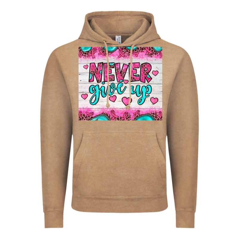 Never Give Up Vintage Hoodie by JahusDesignShop | Teevron