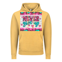 Vintage Mustard never give up Vintage Hoodie - JahusDesignShop