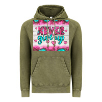 Vintage Olive never give up Vintage Hoodie - JahusDesignShop