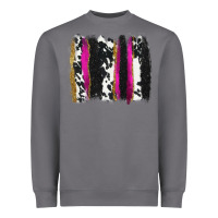 Storm cow , yellow and pink glitter brushstrokes Heavyweight Sweatshirt - AdoDesignShop