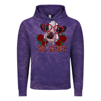 Cloud Purple be mine valentine's day calf Vintage Hoodie - RanaPortraitStore