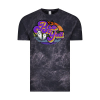 Cloud Black boo y'all Vintage Tee - JahusDesignShop