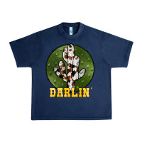 Navy cowhide darlin Urban Heavy Tee - JahusDesignShop