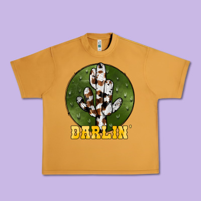 Cowhide Darlin Urban Heavy Tee Designed By Jahusdesignshop