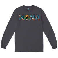Smoke nana cowhide sunflower Long Sleeve Tee - Jasminsmagicworld