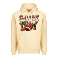 Pina Colada Game day leopard Football Premium Hoodie - NancyCooperArtShop