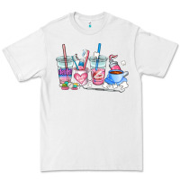 White dentist coffee cups Premium Tee - AdoDesignShop