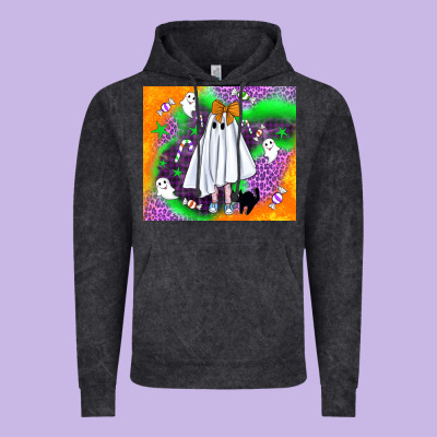 Cute Ghost Halloween Tumbler Vintage Hoodie Designed By Bundleandbundleshop