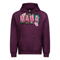 Mauve Wine Mama vibes Mother's Day Urban Hoodie - CowGirlArtShop