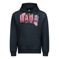 Navy Mama vibes Mother's Day Urban Hoodie - CowGirlArtShop