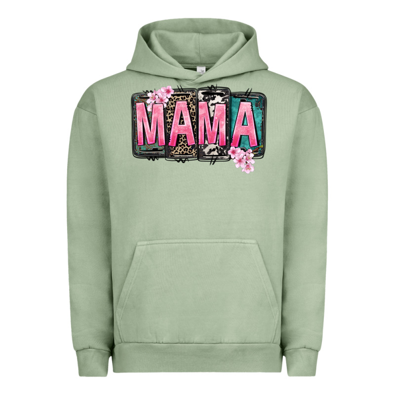 Mama Vibes Mother's Day Urban Hoodie by CowGirlArtShop | Teevron