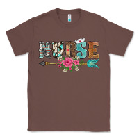 Chestnut western nurse arrow floral Classic Tee - BarkalooDesign