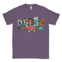 Lavender western nurse arrow floral Classic Tee - BarkalooDesign