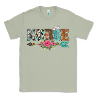 Matcha western nurse arrow floral Classic Tee - BarkalooDesign