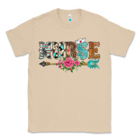 Mushroom western nurse arrow floral Classic Tee - BarkalooDesign
