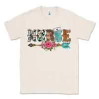Natural western nurse arrow floral Classic Tee - BarkalooDesign