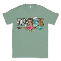 Sage western nurse arrow floral Classic Tee - BarkalooDesign