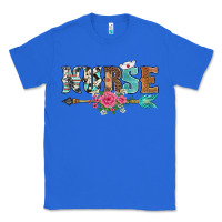 True Royal western nurse arrow floral Classic Tee - BarkalooDesign