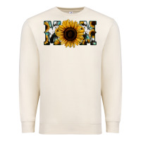Sandshell Sunflower Turquoise Cowhide Mom Premium Sweatshirt - Bettercallsaul
