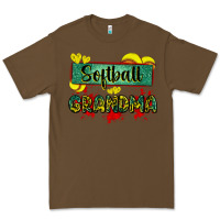Cacao softball grandma with leopard Premium Tee - Zillion Design Studio