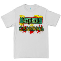 Dove Grey softball grandma with leopard Premium Tee - Zillion Design Studio