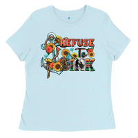 Baby Blue refuse to sink Ladies Tee - Zillion Design Studio