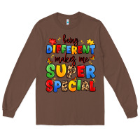 Chestnut being different makes me super special Long Sleeve Tee - JahusDesignShop