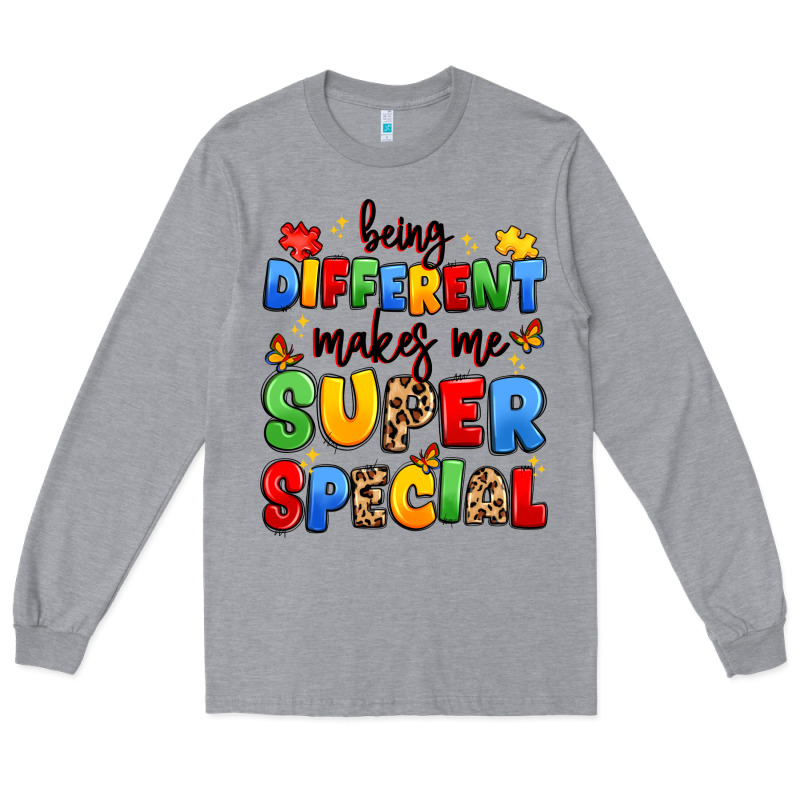 Being Different Makes Me Super Special Long Sleeve Tee by JahusDesignShop | Teevron
