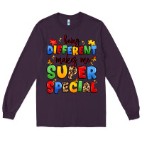 Plum being different makes me super special Long Sleeve Tee - JahusDesignShop
