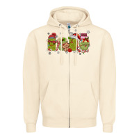 Sandshell canned pickles christmas light Zipper Hoodie - MaliasSmallBusiness