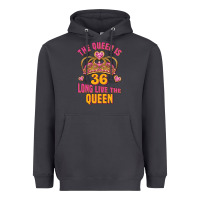 Smoke the queen is 36 long live the queen Heavyweight Hoodie - Jasminsmagicworld