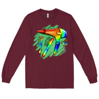 Burgundy Hairdresser Long Sleeve Tee - Jasminsmagicworld