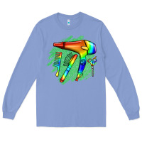 Colony Blue Hairdresser Long Sleeve Tee - Jasminsmagicworld