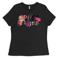 Black pet groomer Ladies Tee - Zillion Design Studio