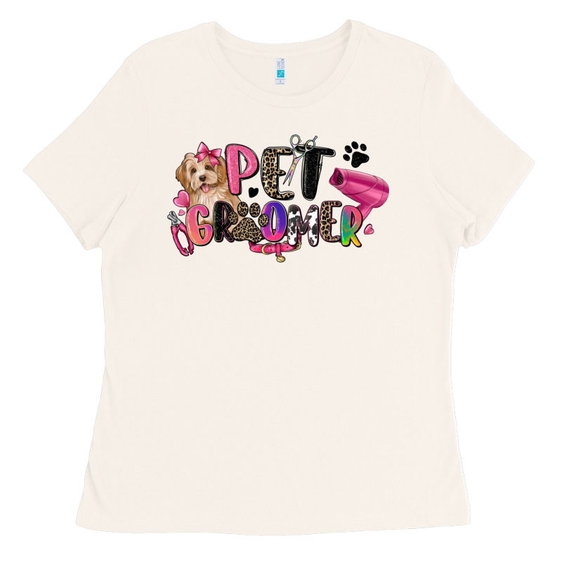Pet Groomer Ladies Tee by Zillion Design Studio | Teevron