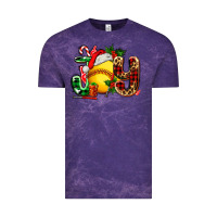 Cloud Purple joy with softball Vintage Tee - AdoDesignShop