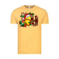 Vintage Mustard joy with softball Vintage Tee - AdoDesignShop