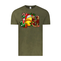 Vintage Olive joy with softball Vintage Tee - AdoDesignShop