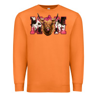 Carrot Highland Cow Mom Premium Sweatshirt - Bettercallsaul